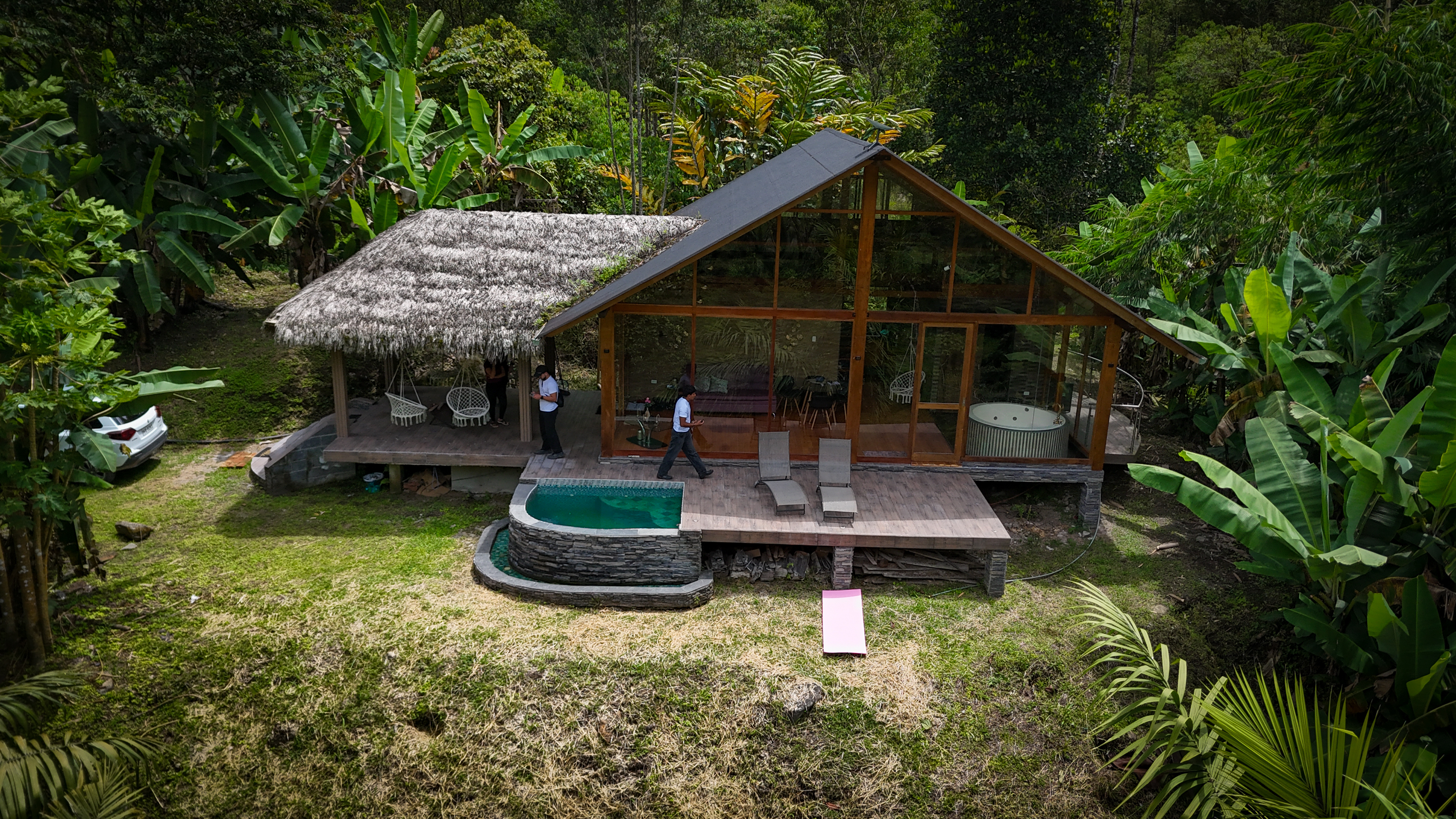 Unique Property with River and Private Lagoon in Mindo – High Tourism Potential